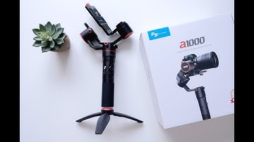 FEIYU A1000 Gimbal - UNnboxing and hand-on test