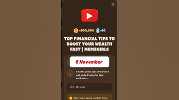 TOP FINANCIAL TIPS TO BOOST YOUR WEALTH FAST | MEMEGIRLS #memefi #code