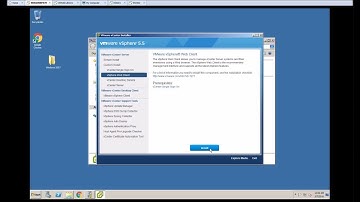 Installation of VCenter Server 5.5 Part 2