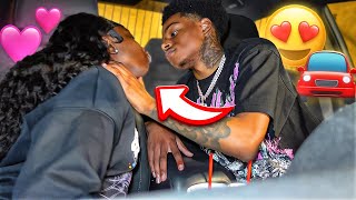 LET ME EAT IT IN THE CAR PRANK ON MY GF😋💦 *she folded*