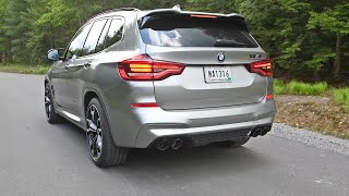 BMW X3 M Competition - Listen to the engine and exhaust sound!