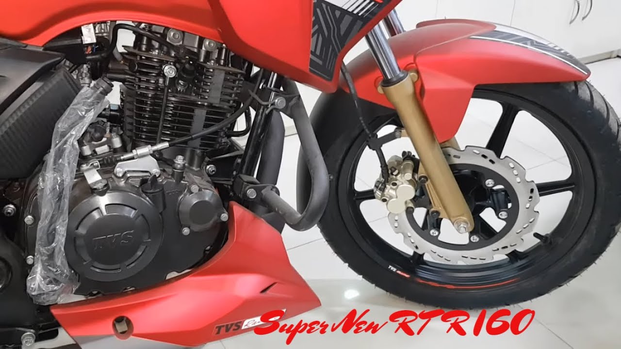 New Apache Rtr 160 Race Dd Matte Red Matte Blue View Specs Price In India Youtube