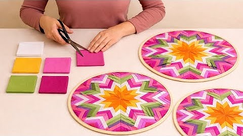 DIY Sewing & Craft Ideas 🧵 | Turning Fabric Scraps into Beautiful Creations ✨