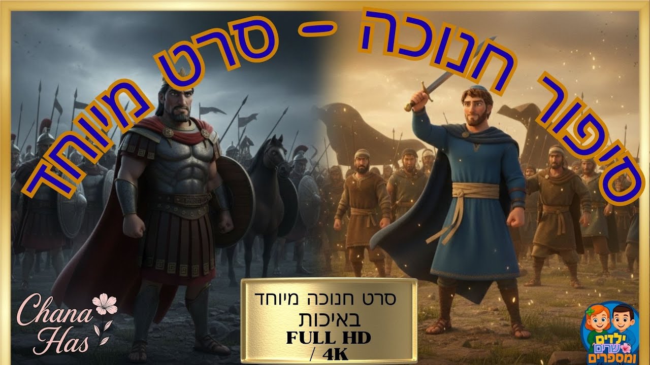 סיפור חנוכה לילדים מיוחד ביותר - #סיפר חנוכה#חנוכה #סיפור #לילדים #סיפוריםלילדים מאת חנה הס #חגים