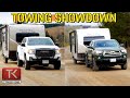 Toyota Tacoma vs GMC Canyon - Which Midsize Pickup Pulls this Travel Trailer Best?