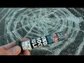 Vuurwerk afsteken onder ijs! | FIREWORKS UNDER ICE