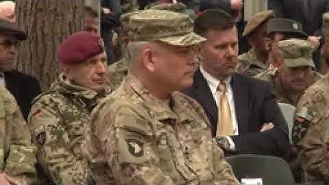 Change of Command at NATO