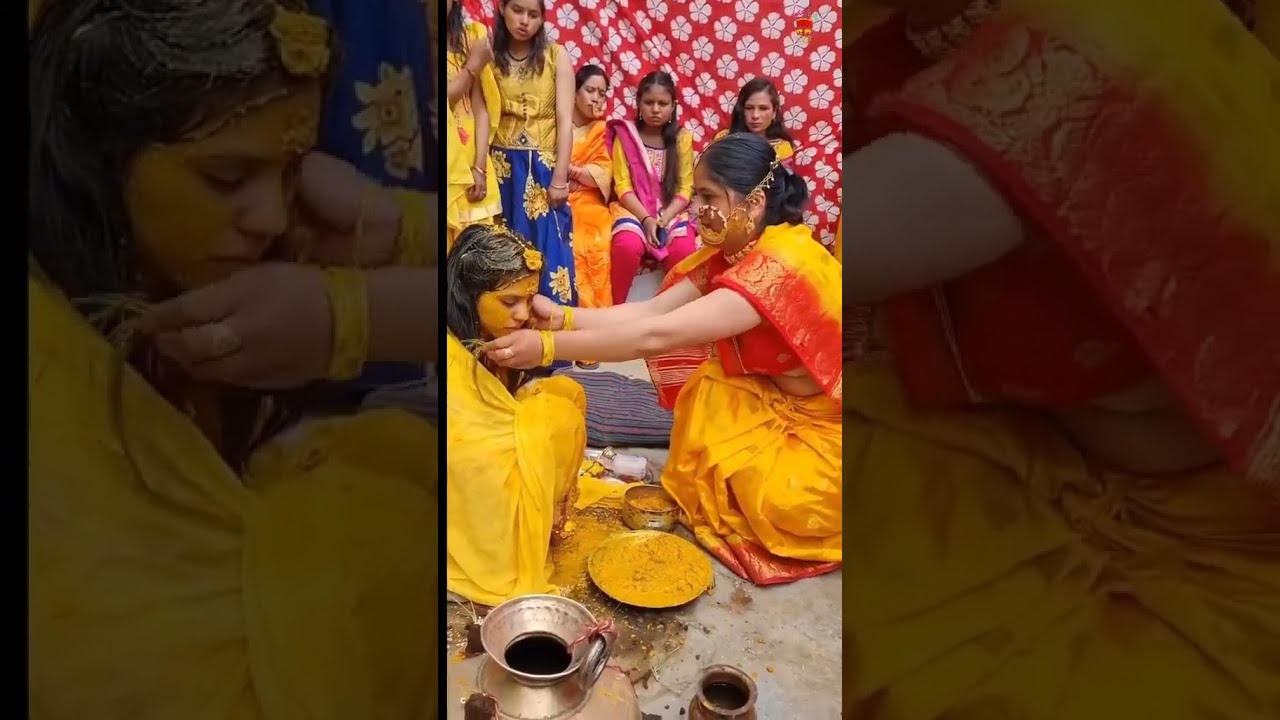 Aage Mai hardi hardiya dubh Patar na haldi song ๐๐#viral #shadi #haldi #video#treding #youtubeshorts