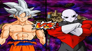 Goku Mastered Ultra Instinct Vs Jiren Dragon Ball Z Budokai Tenkaichi 3