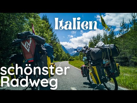 Pontebbana Eisenbahntrasse mit dem Reiserad | Alpe Adria | Italien | #034