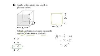 EQAO Grade 9 Academic Math 2016 Question 2 Solution