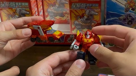 Transformers Blokees Defender 04 - Rodimus Prime Vehicle Mode! #blokees #transformers #unboxing 