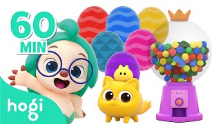 happy easterlearn colors with surprise eggs and morecolors for kidscolor songpinkfong hogi