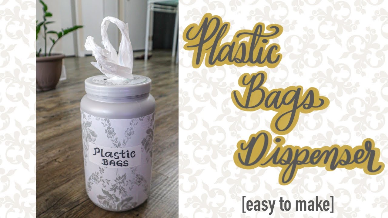 Plastic Bags Dispenser | Apartment Organization | DIY - YouTube