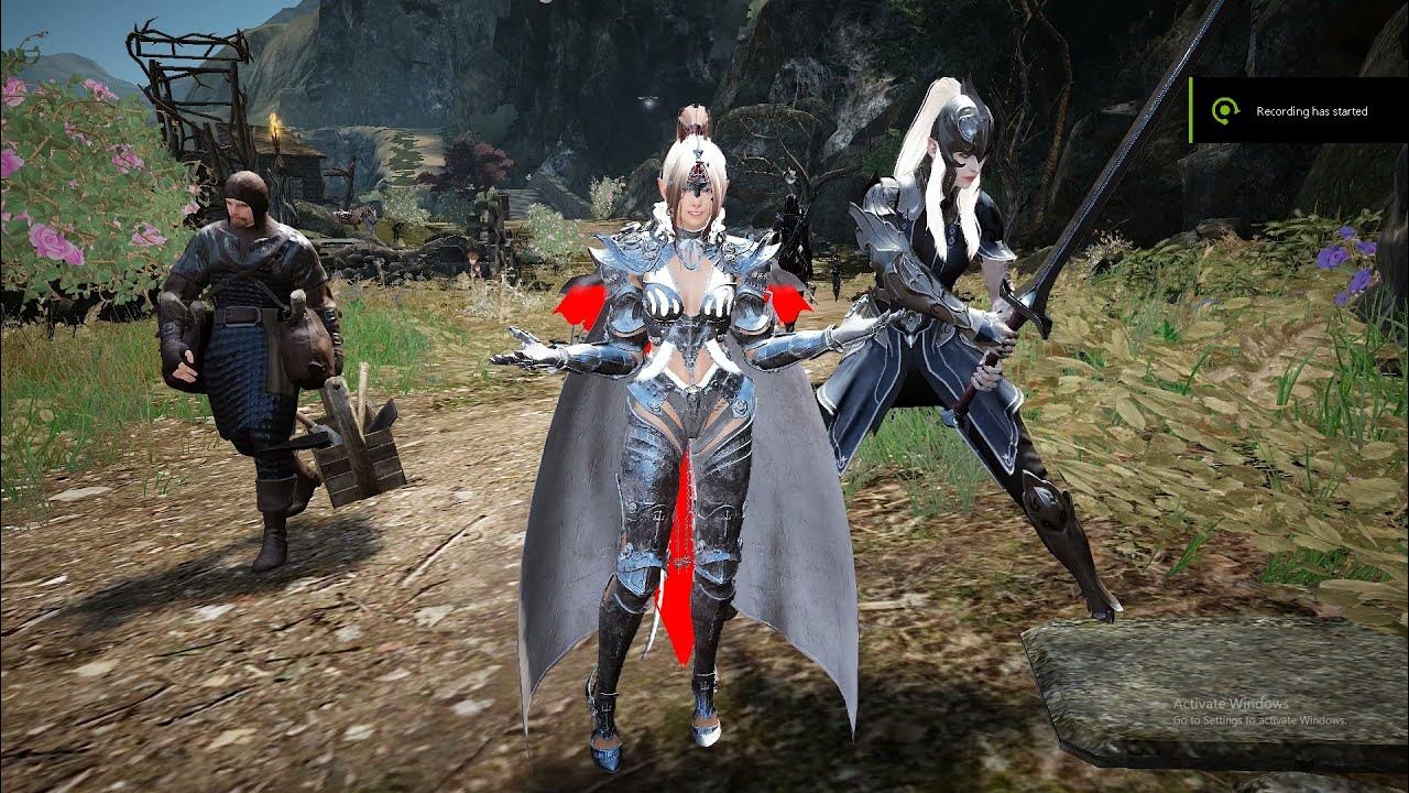 BDO Dark Knight Darkborne Rose Dye Effect YouTube