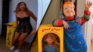 Broma extrema a mi amiga. Chucky está poseído