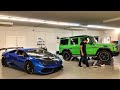 STRAIGHT PIPING ALIEN GREEN MERCEDES AMG G63 *CRAZY LOUD*