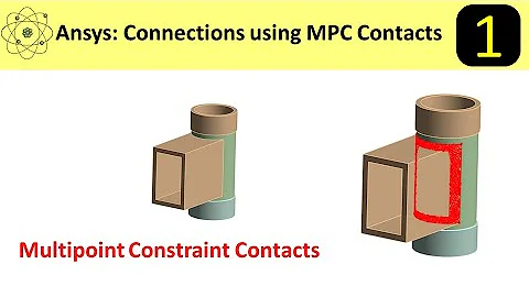 Ansys: Assigning MPC contact constraints between solid, shell, and beam elements