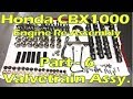 How to Rebuild a Honda CBX 1000 Engine - Part 19 - Re-assembly - Part 6 - Valve Train Assembly