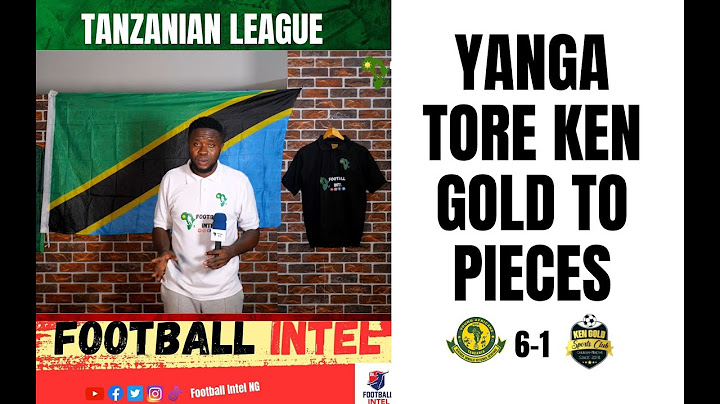 YOUNG AFRICANS 6-1 KEN GOLD FC (DOMINION CHUKS REACTIONS) || TANZANIAN NBC PREMIER LEAGUE HIGHLIGHTS