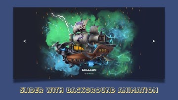 Autoplay Slider Using HTML CSS & Swiper JS | Background Animation Showcase (2026)