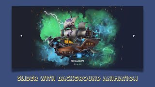 Autoplay Slider Using HTML CSS & Swiper JS | Background Animation Showcase (2026)