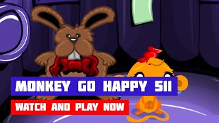 Monkey GO Happy: Stage 511 — The Grinch That Stole Easter · Game · Walkthrough screenshot 3