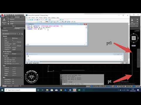 Tutorial Autolisp untuk software CAD (AutoCAD & ZWCAD) - Tutorial #17:Polar