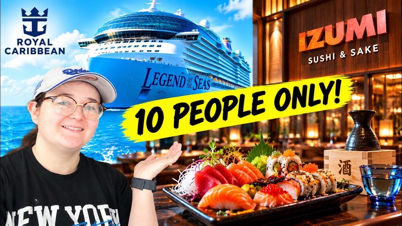 10 Seats Only - Royal Caribbean's Rarest Meal