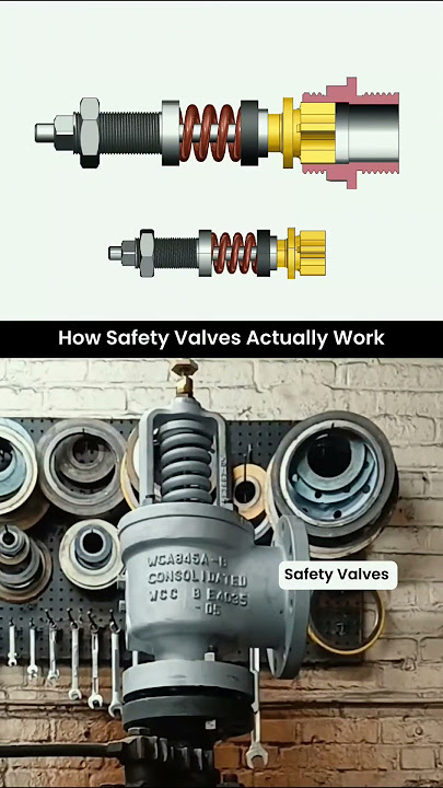 How Safety Valves Actually Work #engineering #stem