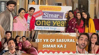Kya kaha simar - Reema - Badi Maa -Tai ji -Tauji n Aarav ne - ssk2 ke 1 Sal complete hone per #bts