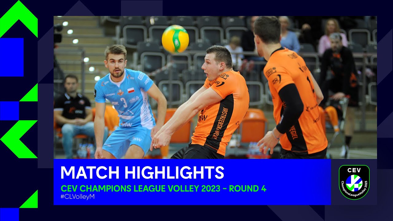 Highlights | JASTRZEBSKI Wegiel vs. Vojvodina NS Seme NOVI SAD | CEV Champions League Volley 2023