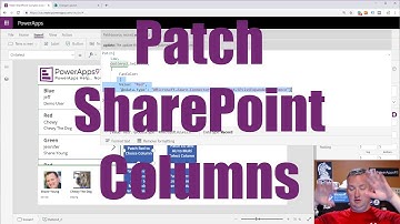 PowerApps SharePoint Complex Columns - Patch person, choice, and lookup fields