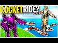 Can You ROCKET RIDE The B.R.U.T.E's MISSILES In FORTNITE Battle Royale? | Fortnite Mythbusters 65