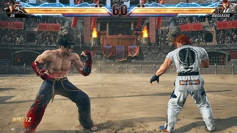 Jin Kazama vs Hwoarang (T3 Costume) Tekken 8 (CPU Ultra Hard)