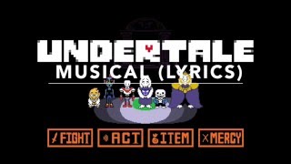 Miniatura de vídeo de "Undertale Musical song Lyrics(Bad Romance Parody)"