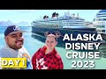 Disney Cruise Alaska 2023! EMBARKATION DAY! Disney Wonder Cruise Vlog 1! Disney Cruise Vlog 2023!