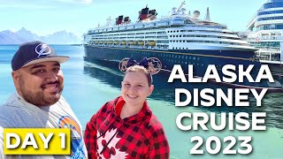 Disney Cruise Alaska 2023! EMBARKATION DAY! Disney Wonder Cruise Vlog 1! Disney Cruise Vlog 2023!