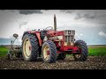 Old school farming  ih 644  semoir nodet