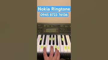 How To Play Nokia Ringtone | Easy Piano Tutorial #shorts