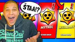 OTVARAM SVOJ PRVI STARR DROP U BRAWL STARSU IKADA!!😮(PRVI put igram BRAWL STARS)