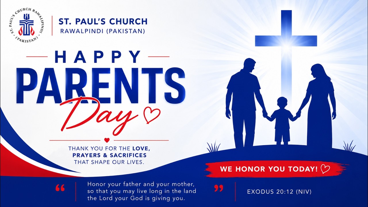 Parent Day Service (Live Broadcast) | 12th July 2026 | St. Paul’s Church Rawalpindi