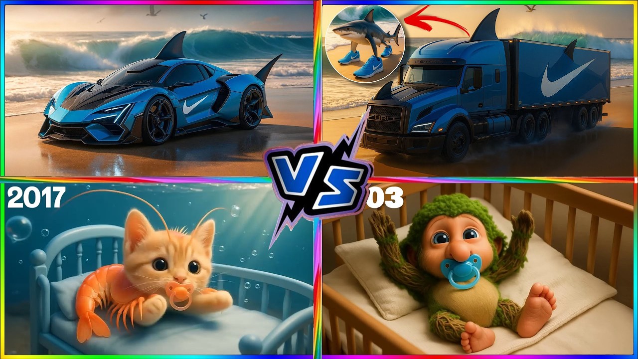 BRAINROT RACING CAR 🆚RACING TRUCK 🆚 TRIPPI TROPPI 🆚 BRR BRR PATAPIM TILES HOP BATTLE