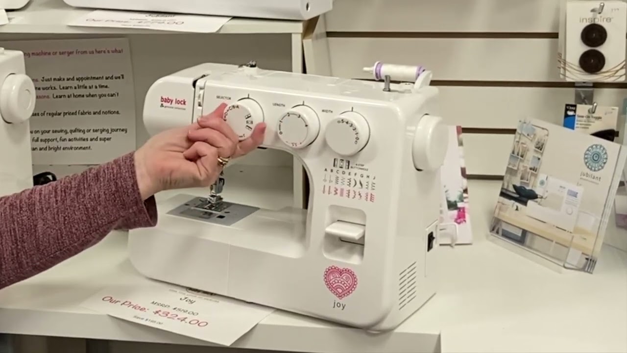 Baby Lock Joy Sewing Machine