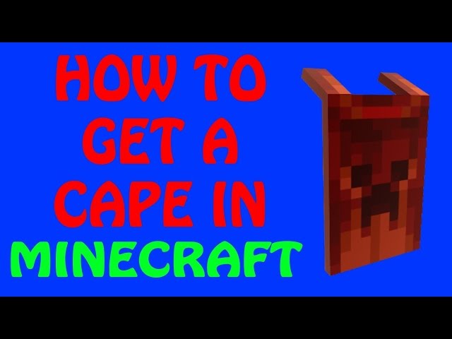 How To Get Custom Minecraft Capes!!! Minecraft 1.8.9 - YouTube