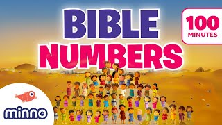 Learn NUMBERS with the Bible PLUS 90 Minutes of Bible Stories for Kids | Numbers for Toddlers (110)