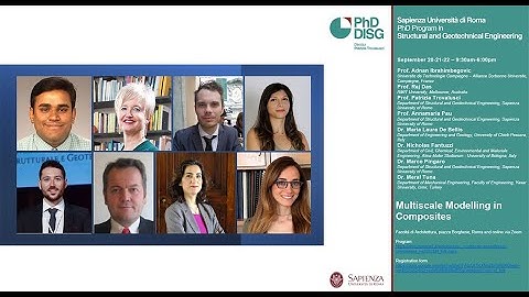 Course "Multiscale Modelling in Composites" - Lesson 20/09/2021 - Prof. Ibrahimbegovic