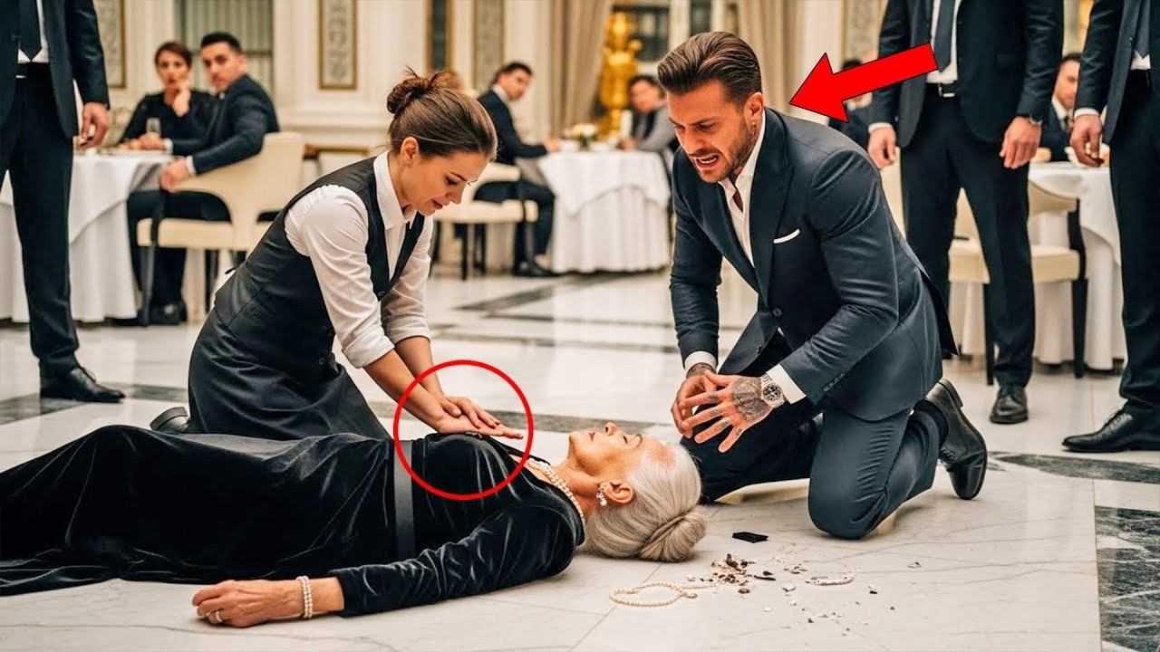 Poor Waitress Performed CPR On A Dying Old Women, Unaware He Was The Mafia Boss's Mother