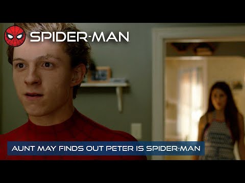 Aunt May Finds Out Peter Is Spider-Man