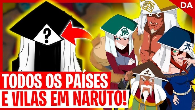 CONHEÇA TODAS AS VILAS E PAISES QUE POSSUEM UMA ANBU EM NARUTO 